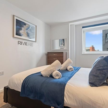 Spacious 2 Bedroom Apartment-City Centre - Free Parking- Sleeps 5 Birmingham Exterior photo